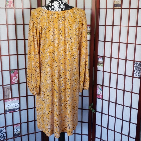 See by Chloe floral yellow tunic dress long sleeve and elastic collar an… - Picture 5 of 10